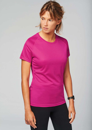 PA439 Women’s short sleeve sports t-shirts