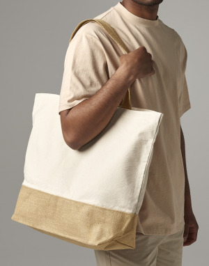 W452 Jute Base Canvas Tote XL 666.28