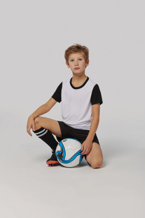 PA4024 Kids Tweekleurige jersey KM