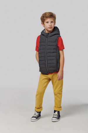 PA238 Bodywarmer met capuchon kids