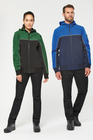 WK450 - 3-laags unisex softshelljas