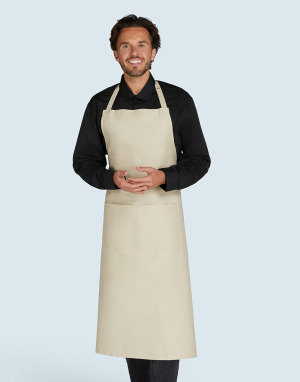 JG22 Amsterdam Bib Apron with Pocket 945.59