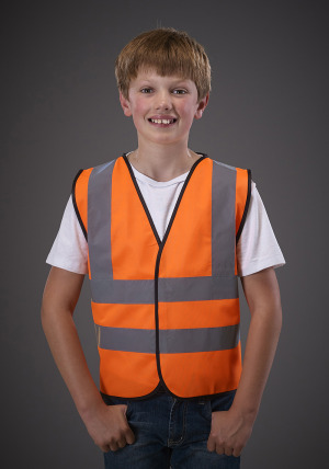 HVW100CH Kids Hi Vis 2 Band & Brace Waistcoat 435.77