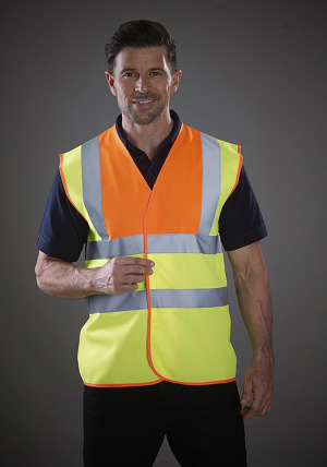 HVW100 Hi Vis 2 Band & Brace Waistcoat 433.77