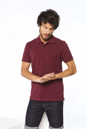 K254 Piqué herenpolo