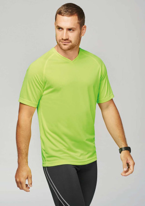 PA476 Heren sportshirt V-Hals