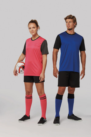 PA4023 Volw. tweekleurige jersey KM