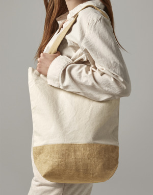 W450 Jute Base Canvas Shopper 664.28