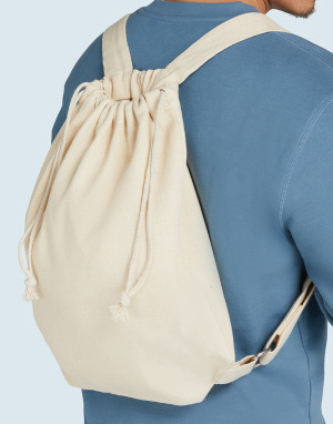 CA-Backpack-ST Canvas Backpack Straps and Drawstring 678.57