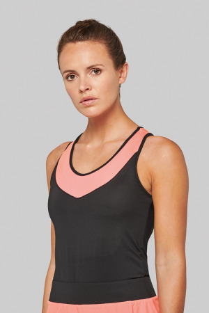 PA4031 - Tweekleurige padeltop voor dames